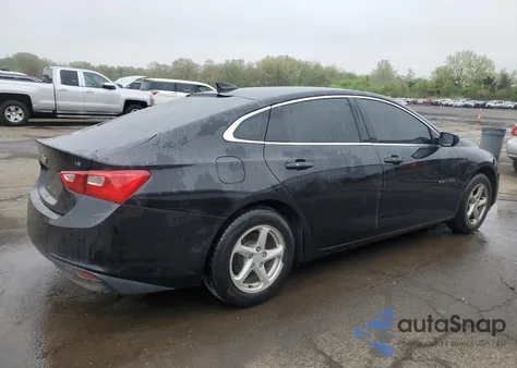 2016 Chevrolet Malibu Ls из США, поврежденный, VIN 1G1ZB5ST4GF304888